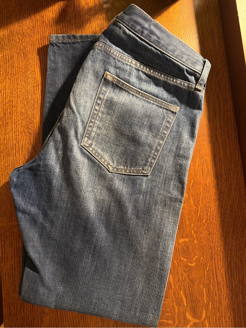 OUTERKNOWN S.E.A. Jeans Men’s Blue Straight Leg~33x30 - Picture 2 of 6